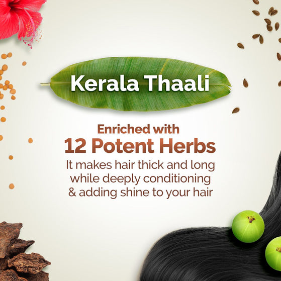 Mamaearth Kerala Thaali Conditioner with Hibiscus, Amla, Reetha and Methi Dana for Smooth, Thick & Long Hair - 250 ml
