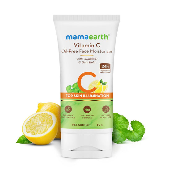 Vitamin C Oil-Free Moisturizer For Face with Vitamin C and Gotu Kola for Skin Illumination - 50 g