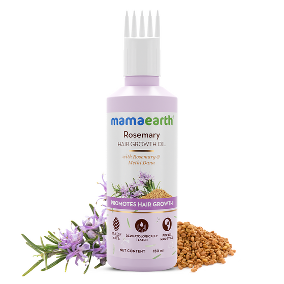 Rosemary Hair Growth Oil with Rosemary & Methi Dana for Promoting Hair Growth - 150 ml