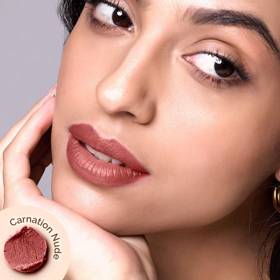 Moisture Matte Longstay Mini Lipstick- 0.7 g | Carnation Nude