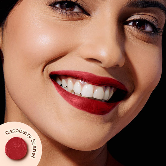 Moisture Matte Longstay Mini Lipstick- 0.7 g | Raspberry Scarlet