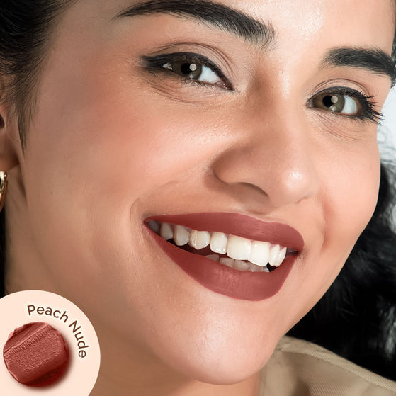 Moisture Matte Longstay Lipstick - 2g | peach nude