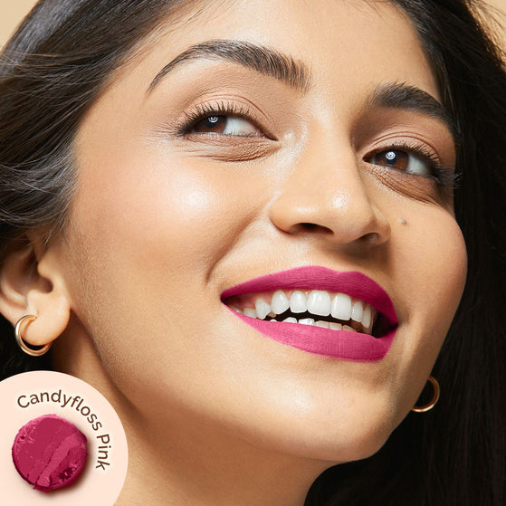 Moisture Matte Long Stay Lipstick - 2g | Candyfloss Pink