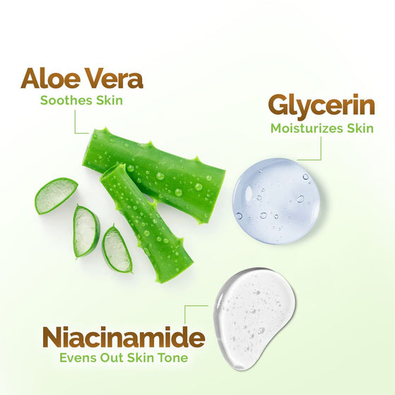 Aloe Vera Moisturizing Body Wash with Aloe Vera & Calming Jasmine For Soft & Soothed Skin – 500 ml