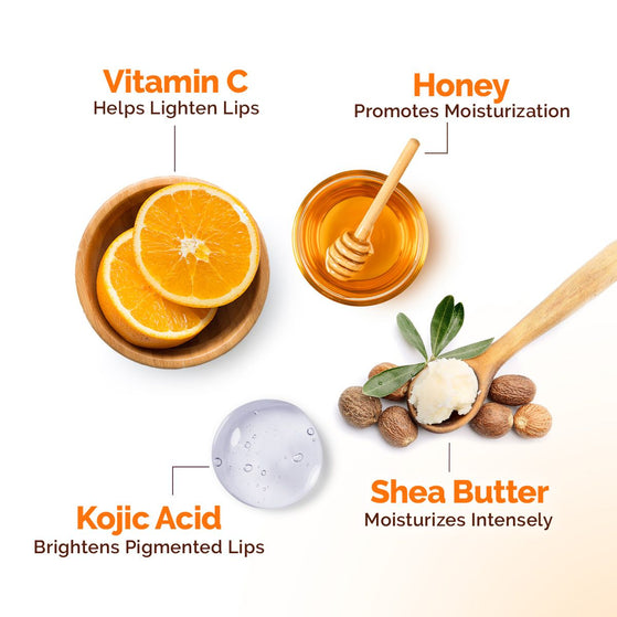 Vitamin C Moisture Therapy Lip Balm SPF 50 with Vitamin C & Honey for Lip Lightening - 15 g