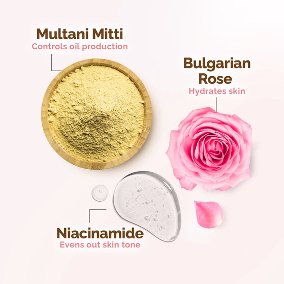 Multani Mitti face wash ingredients
