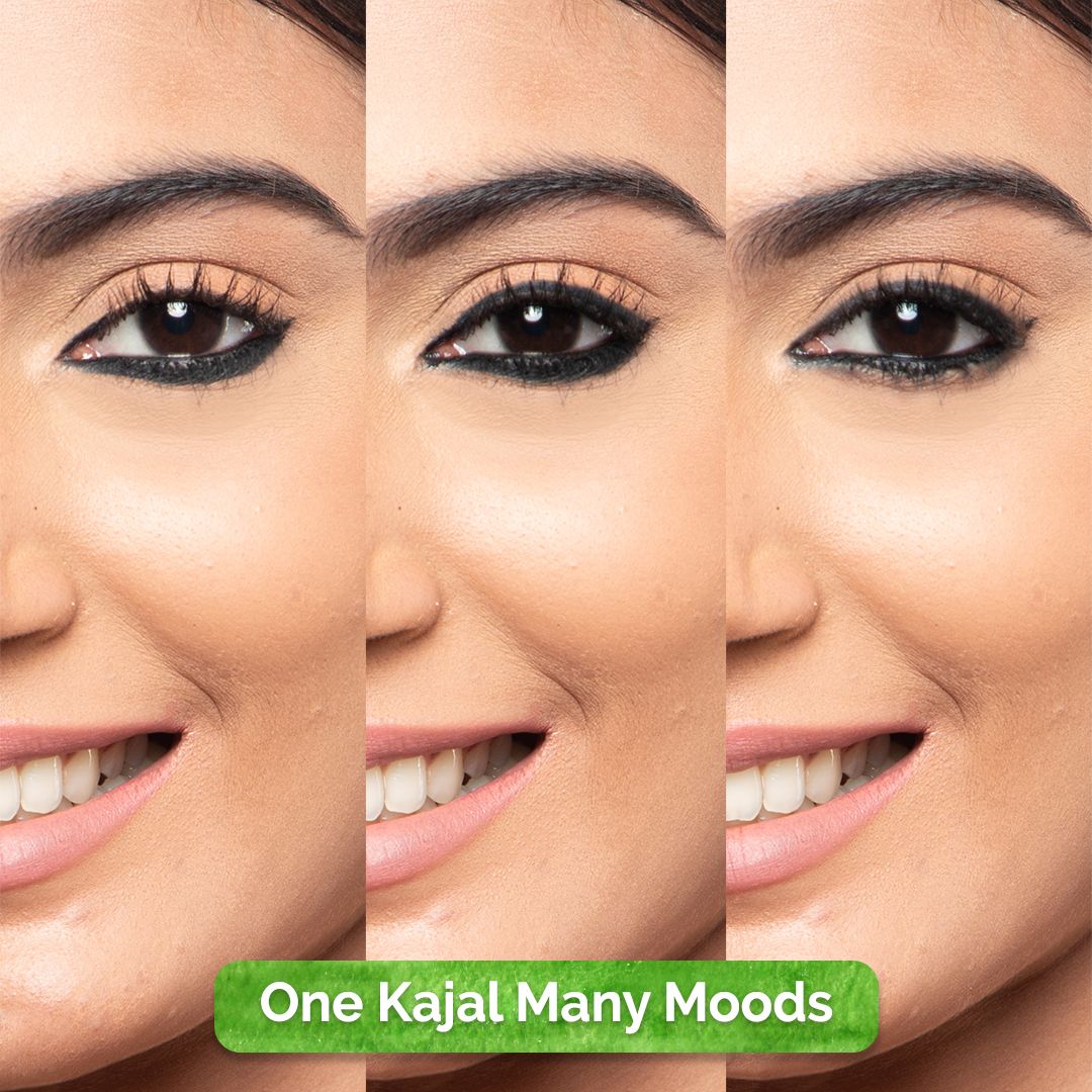 Charcoal Black Long Stay Kajal for 11-Hour Smudge-free Stay
