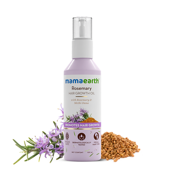 Rosemary Hair Growth Oil with Rosemary & Methi Dana for Promoting Hair Growth - 100 ml