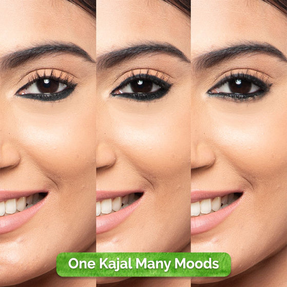 Charcoal Black Long Stay Kajal for 11-Hour Smudge-free Stay
