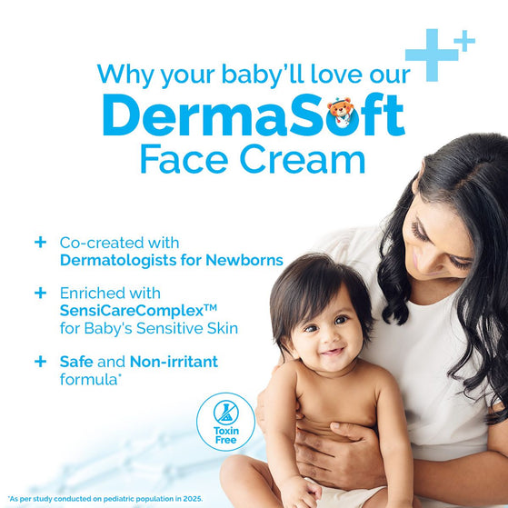 Baby DermaSoft Face Cream 80g