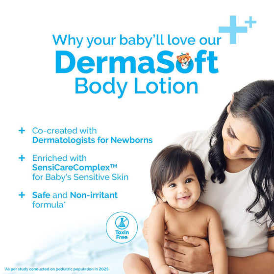 Baby DermaSoft Body Lotion for Baby's Sensitive Skin - 250 ml
