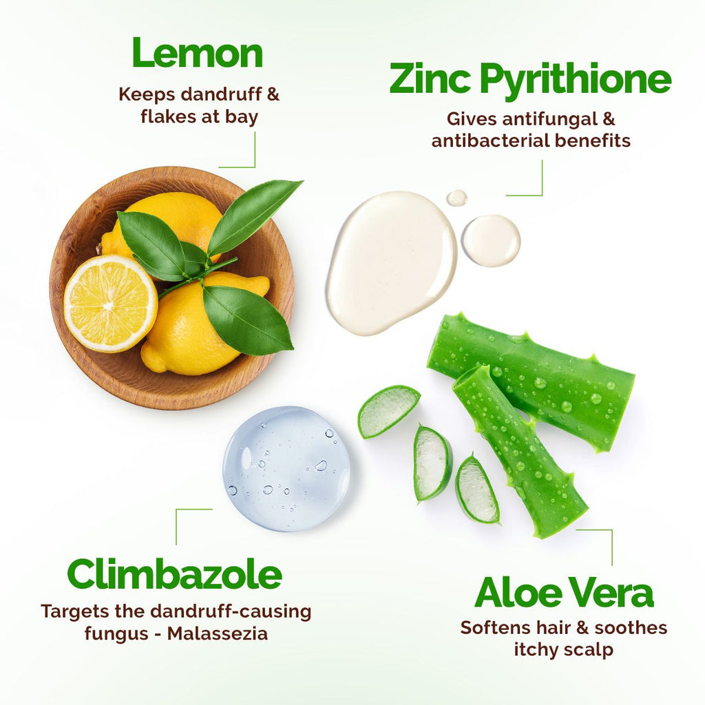 Lemon Anti-Dandruff Shampoo 250ml - Image 4