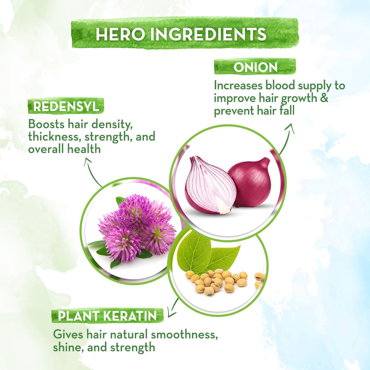 Onion Healthy Hair Combo - 250ml + 600ml + 400ml