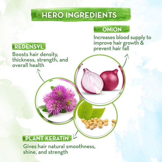 Onion Healthy Hair Combo - 250ml + 600ml + 400ml