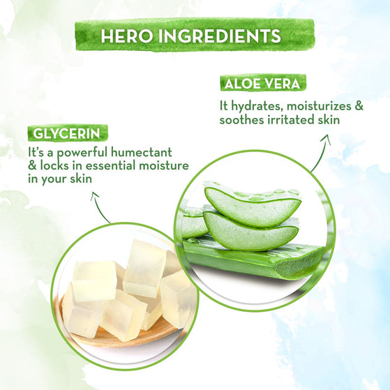 glycerin face wash with aloe vera