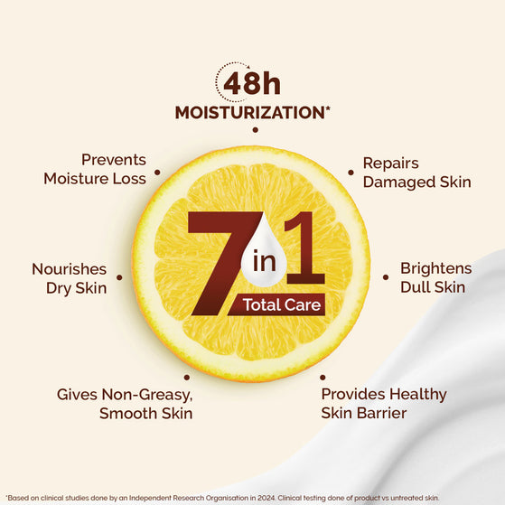 Mamaearth Vitamin C Daily Glow Body Lotion with Vitamin C & Honey for Skin Brightening - 600 ml