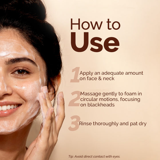 Mamaearth Rice Dewy Bright Foam Scrub with Rice Water & Niacinamide for Glass Skin Glow- 100 g