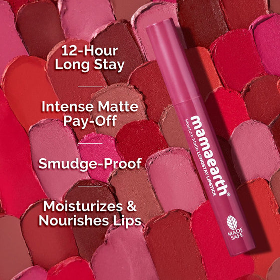Moisture Matte Long Stay Lipstick - 2g | Pink Lemonade