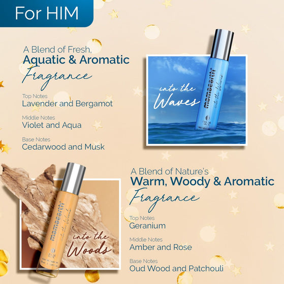 Mamaearth Perfume Gift Set of 4 for Men & Women