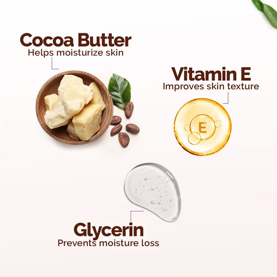 Cocoa Rich Moisturizing Cream with Cocoa Butter & Vitamin E for Deep Nourishment - 50 g