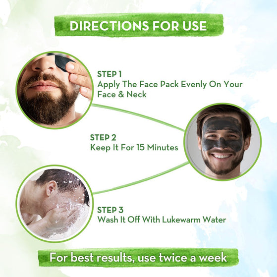 charcoal face pack uses