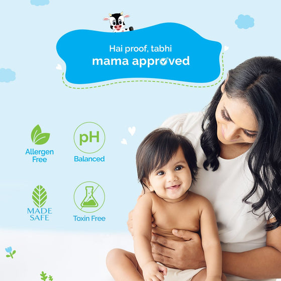 Milky Soft Shampoo with Oats, Milk and Calendula for Babies - 400 ml
