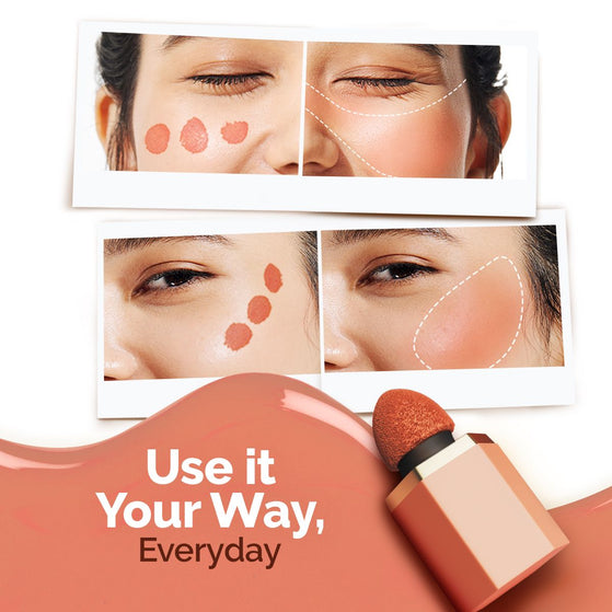 Glow Serum Blush with Vitamin C & Peach Extract - 5 ml - Peach Passion