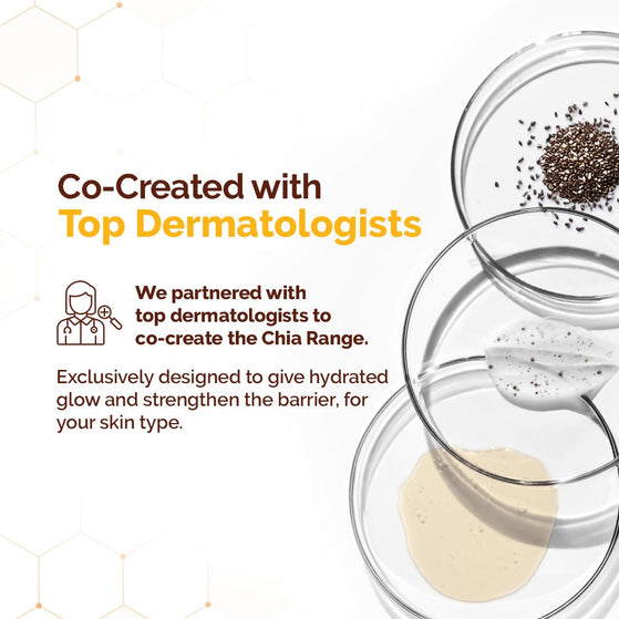 Chia Oil-Free Sunscreen co-created with top dermatologists