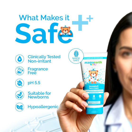 Baby DermaSoft Face Cream 80g