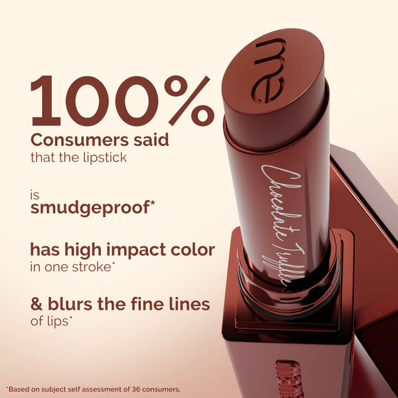 Luxe Matte Long Stay Lipstick with Passion Fruit Oil & Vitamin E -2g | Chocolate Truffle