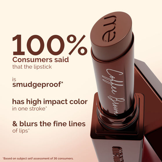 Luxe Matte Long Stay Lipstick with Passion Fruit Oil & Vitamin E -2g | Coffee Brown