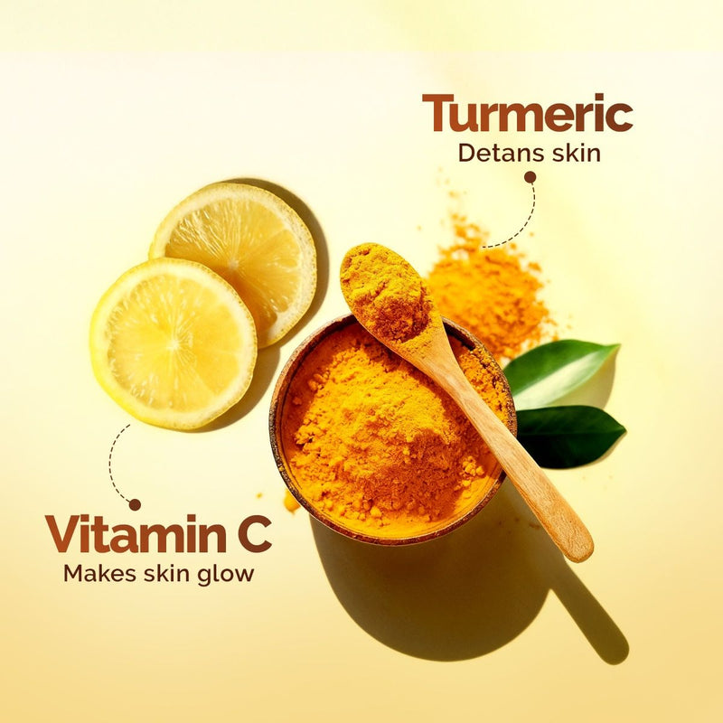 Vitamin C Daily Glow Sunscreen With Vitamin C & Turmeric for Sun Protection & Glow - 30 g + 15% Extra (34.5 g)