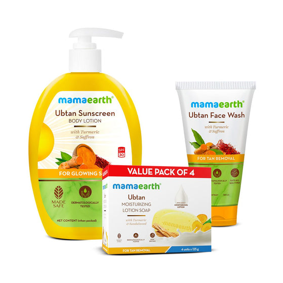 Ubtan Tan-Free Glow Trio