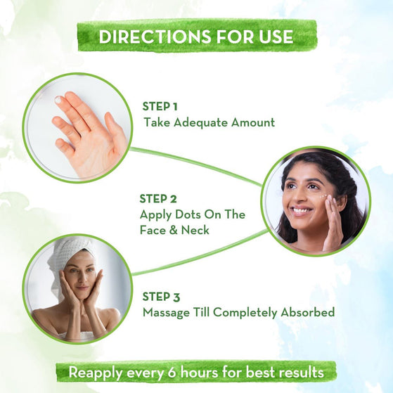 Directions for use Ultra Light Indian Sunscreen apply massage absorb