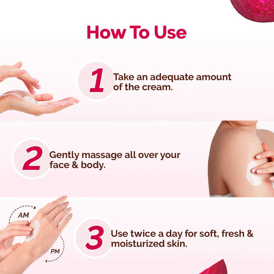 Beetroot Hydraful Light Moisturizing Cream with Beetroot & Hyaluronic Acid for Hydrated Pink Glow - 50 g