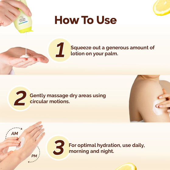 Mamaearth Vitamin C Daily Glow Body Lotion For Skin Brightening 100 ml