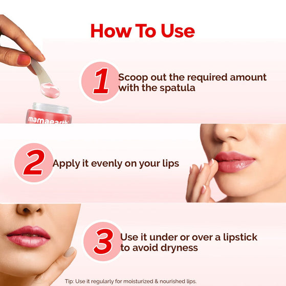Cherry Moisture Therapy Lip Balm with Cherry & Vitamin E for Dry & Chapped Lips- 15 g (Pack of 2)