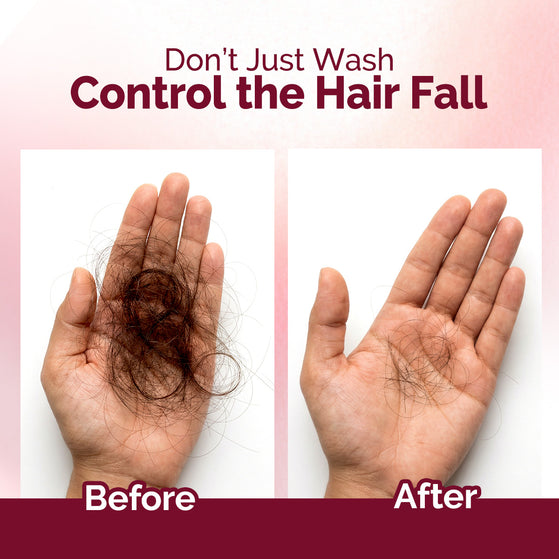 Onion Shampoo for Hair Fall Control and Hair Growth with Onion & Plant Keratin - 650 ml