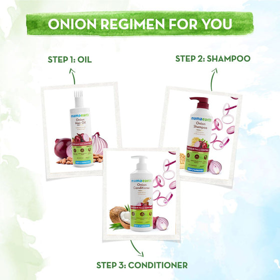 Onion Anti- Hair Fall Combo - 250ml + 650ml