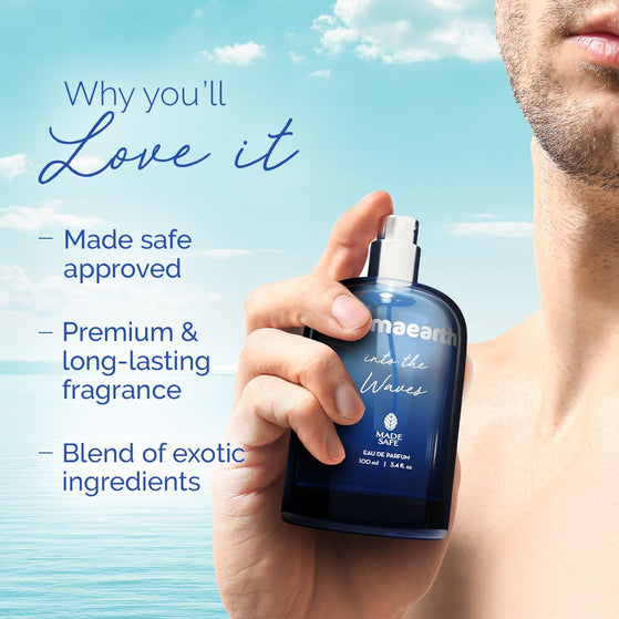 Mamaearth Into the Waves Eau De Parfum For Men - 100 ml