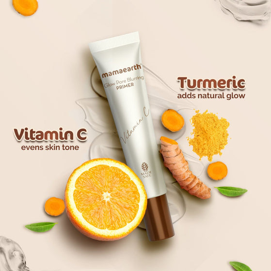 Glow Pore Blurring Primer with Vitamin C & Turmeric - 25 g