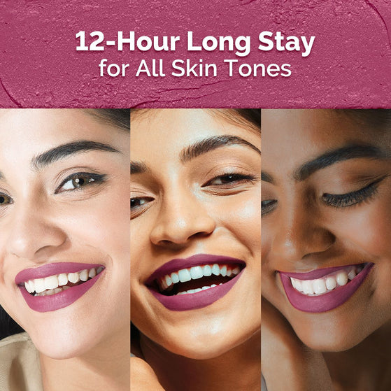 Moisture Matte Longstay Mini Lipstick- 0.7 g | Pink Tulip
