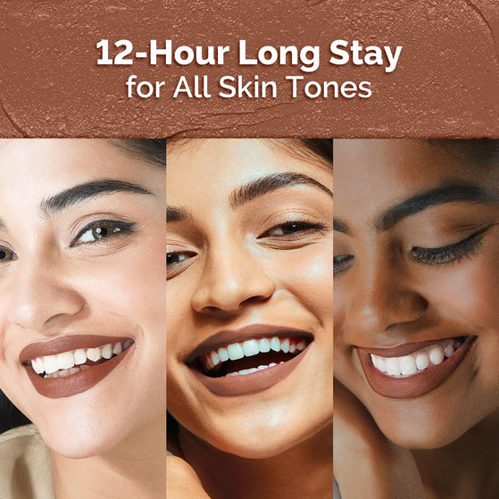 Moisture Matte Long Stay Lipstick - 2g | Cinnamon Nude