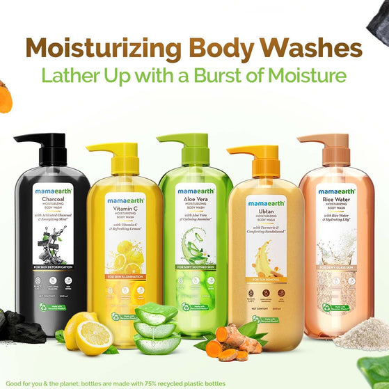 Aloe Vera Moisturizing Body Wash with Aloe Vera & Calming Jasmine For Soft & Soothed Skin – 500 ml