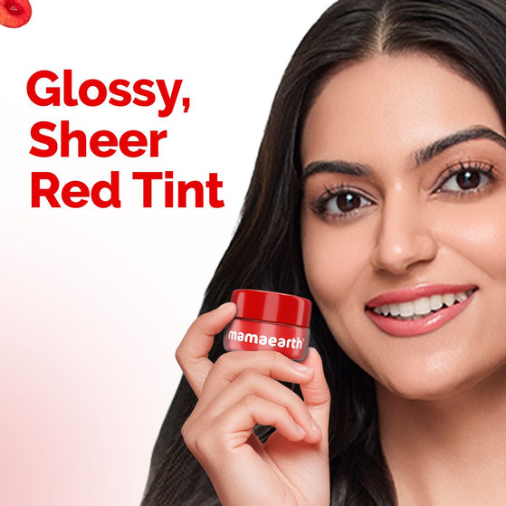 Cherry Moisture Therapy Lip Balm with Cherry & Vitamin E for Dry & Chapped Lips- 15 g (Pack of 2)