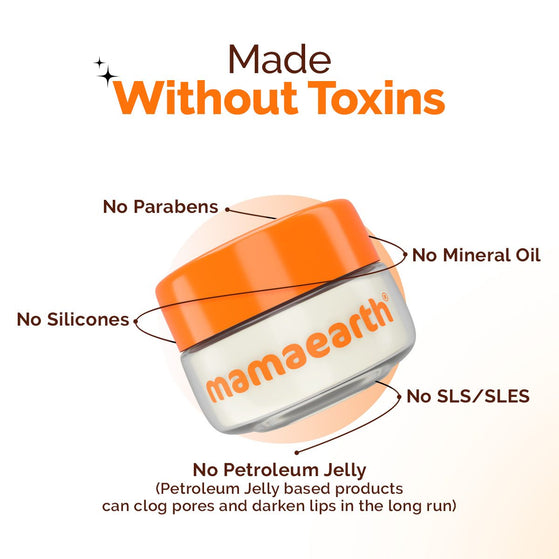 Vitamin C Moisture Therapy Lip Balm SPF 50 with Vitamin C & Honey for Lip Lightening - 15 g