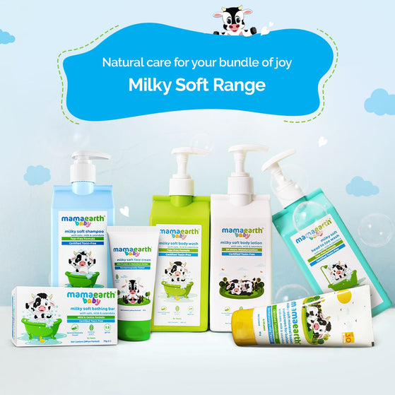 Milky Soft Shampoo with Oats, Milk and Calendula for Babies - 400 ml