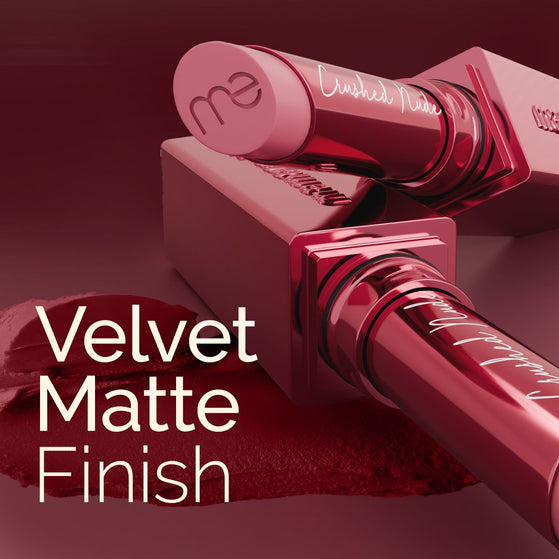Luxe Matte Long Stay Lipstick with Passion Fruit Oil & Vitamin E -2g | Crushed Nude