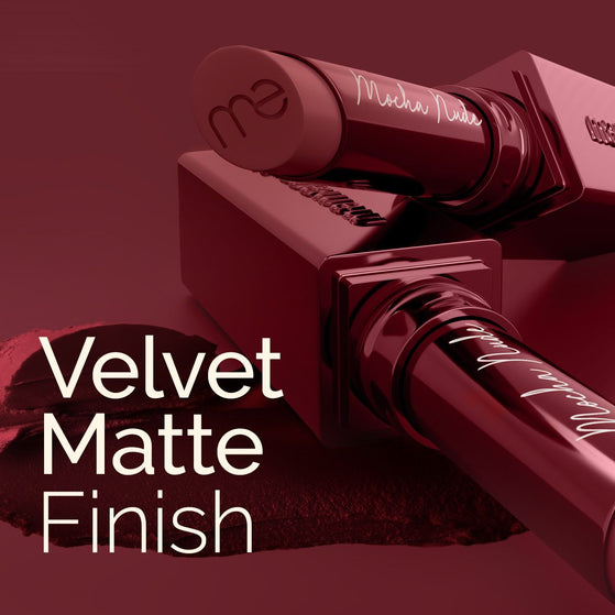 Luxe Matte Long Stay Lipstick with Passion Fruit Oil & Vitamin E -2g | Mocha Nude