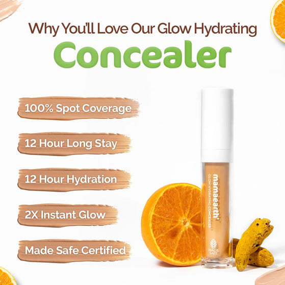 creme glow concealer cream features